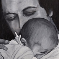 Vater und Tochter